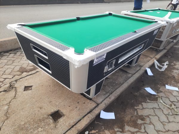 Double Tray Pool Table – Sticker Finish & Aluminum Trim - Image 2