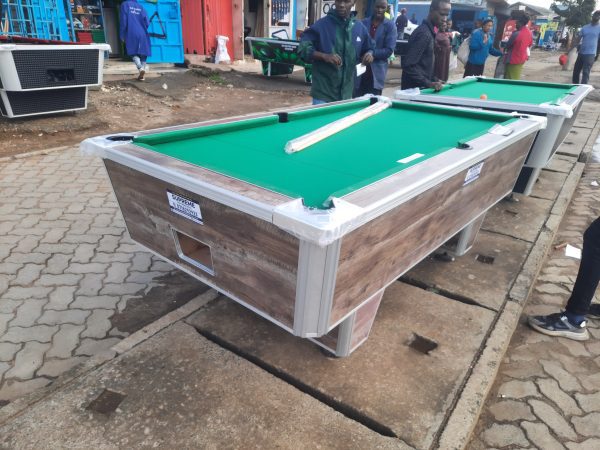Double Jointers Pool Table – Formica Exterior & Aluminum Trim - Image 2
