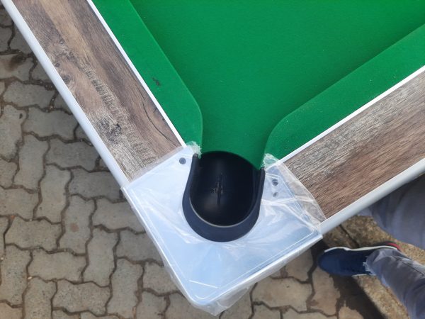 Double Jointers Pool Table – Formica Exterior & Aluminum Trim - Image 3