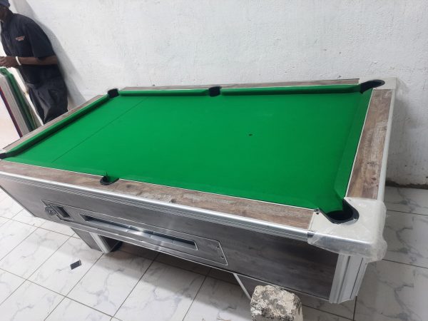 Double Jointers Pool Table – Formica Exterior & Aluminum Trim - Image 2